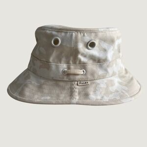 Tilley Heritage T1 Bucket Hat Beige White Camo Cotton Canvas Canada 7 1/8‎